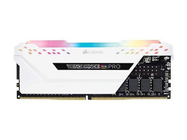 CORSAIR Vengeance RGB Pro 16GB (2 x 8GB) 288-Pin PC RAM DDR4 3200 (PC4 25600) Desktop Memory Model CMW16GX4M2C3200C16W - ảnh 3