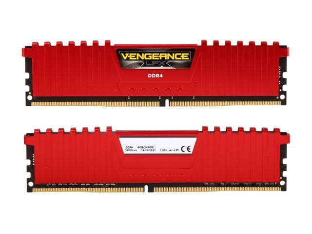 CORSAIR Vengeance LPX 32GB (2 x 16GB) 288-Pin PC RAM DDR4 3600 (PC4 28800) Desktop Memory Model CMK32GX4M2D3600C18R - ảnh 2
