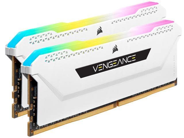 CORSAIR Vengeance RGB Pro SL 16GB (2 x 8GB) 288-Pin PC RAM DDR4 3600 (PC4 28800) Desktop Memory Model CMH16GX4M2D3600C18W - ảnh 2