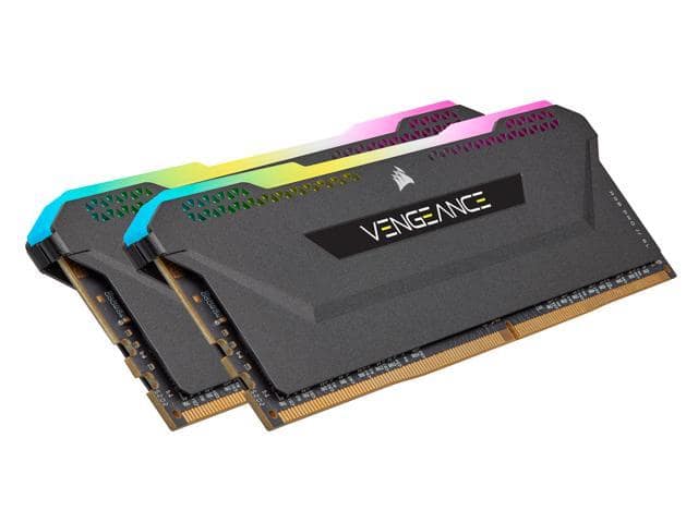 CORSAIR Vengeance RGB Pro SL 32GB (2 x 16GB) 288-Pin PC RAM DDR4 3200 (PC4 25600) Desktop Memory Model CMH32GX4M2E3200C16 - ảnh 2