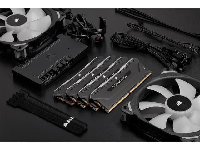CORSAIR Vengeance RGB Pro SL 32GB (2 x 16GB) 288-Pin PC RAM DDR4 3200 (PC4 25600) Desktop Memory Model CMH32GX4M2E3200C16 - ảnh 4