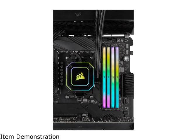 CORSAIR Vengeance RGB RT 32GB (2 x 16GB) 288-Pin DDR4 SDRAM DDR4 3200 (PC4 25600) AMD Optimized Desktop Memory Model CMN32GX4M2Z3200C16 - ảnh 4