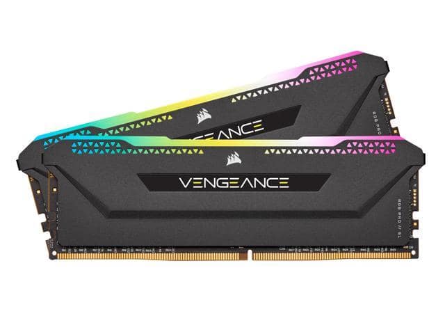 CORSAIR Vengeance RGB Pro SL 64GB (2 x 32GB) 288-Pin PC RAM DDR4 3600 (PC4 28800) Desktop Memory Model CMH64GX4M2D3600C18