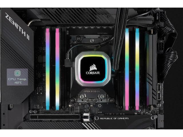 CORSAIR Vengeance RGB Pro SL 64GB (2 x 32GB) 288-Pin PC RAM DDR4 3600 (PC4 28800) Desktop Memory Model CMH64GX4M2D3600C18 - ảnh 3