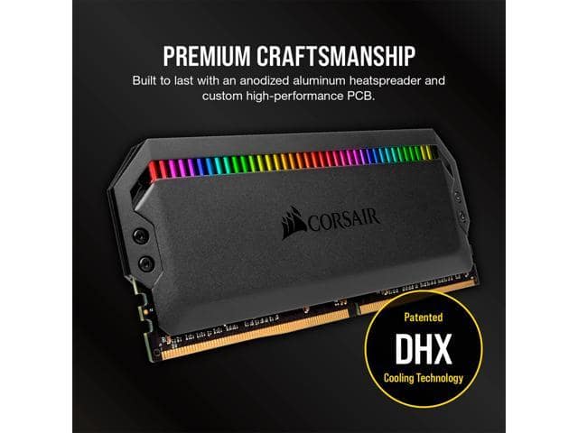 CORSAIR Dominator Platinum RGB 32GB (2 x 16GB) DDR5 6000 (PC5 48000) Desktop Memory Model CMT32GX5M2D6000C36 - ảnh 4