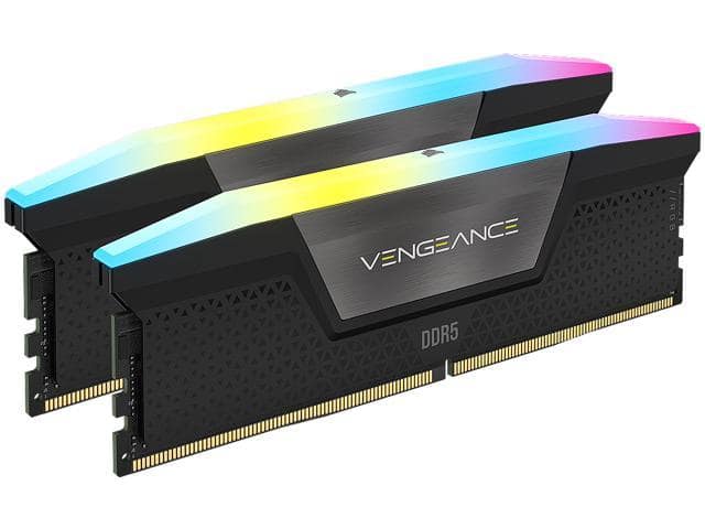 CORSAIR Vengeance RGB 32GB (2 x 16GB) 288-Pin PC RAM DDR5 6000 (PC5 48000) Desktop Memory Model CMH32GX5M2B6000C40 - ảnh 2