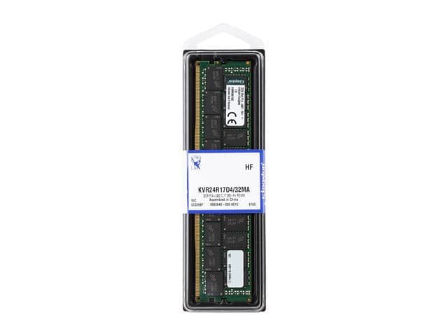 Kingston ValueRAM 32GB (1 x 32GB) DDR4 2400 RAM (Server Memory) ECC Reg Micron A DIMM (288-Pin) KVR24R17D4/32MA - ảnh 2