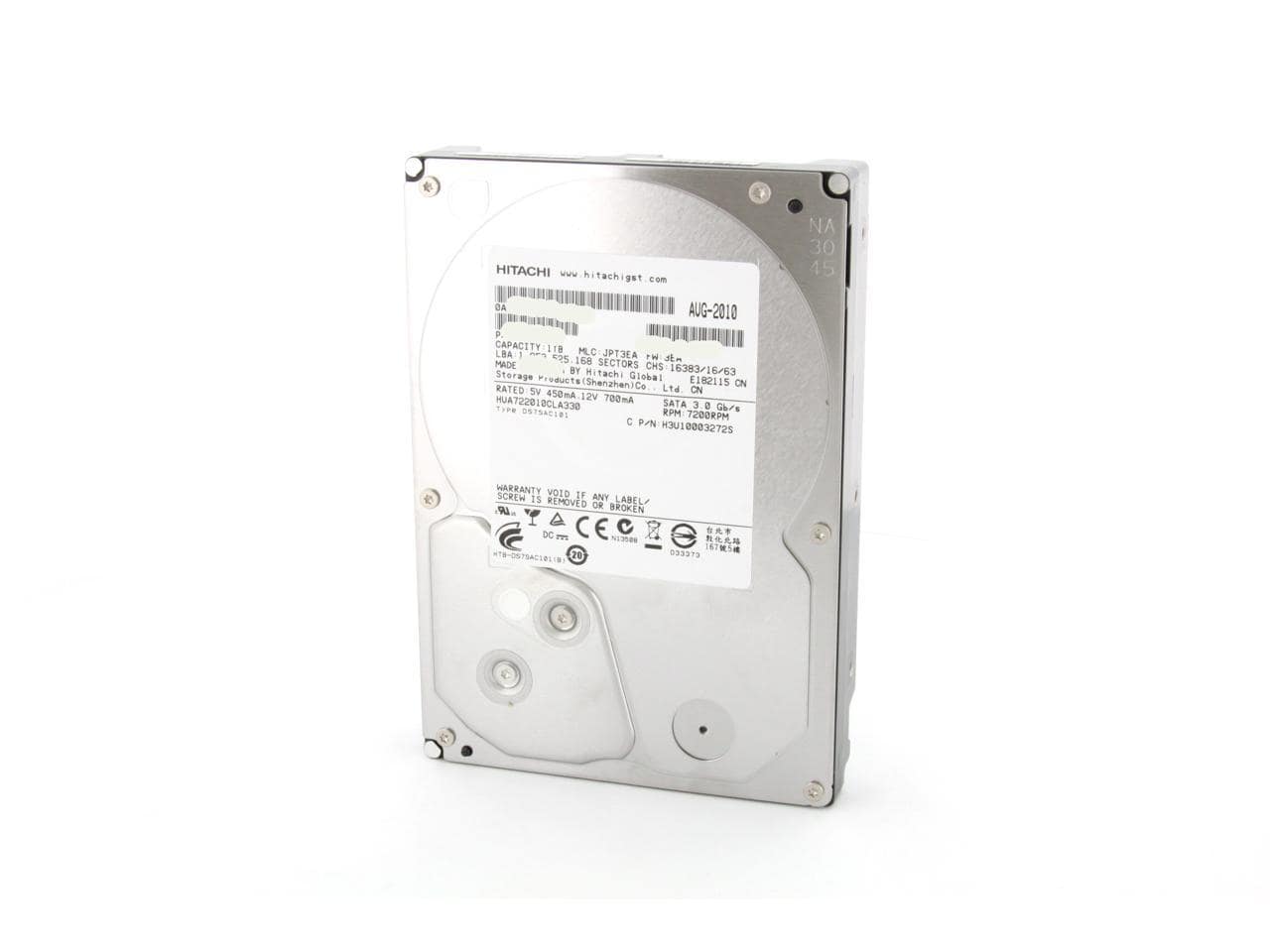 HGST Ultrastar A7K2000 HUA722010CLA330 (0A39289) 1TB 7200 RPM 32MB Cache SATA 3.0Gb/s 3.5″ Enterprise Hard Drive Bare Drive - ảnh 2
