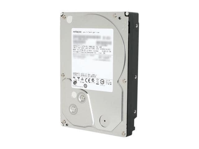 Hitachi GST Deskstar 7K3000 HDS723020BLA642 (0f12115) 2TB 7200 RPM 64MB Cache SATA 6.0Gb/s 3.5″ Internal Hard Drive Bare Drive
