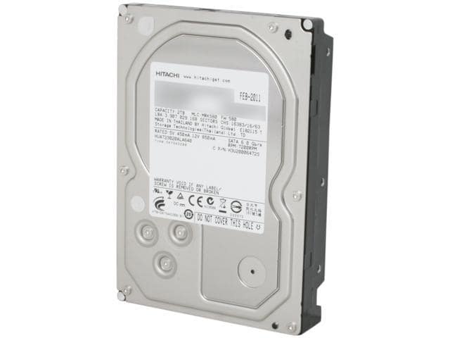 HGST Ultrastar 7K3000 HUA723020ALA640 (0F12455) 2TB 7200 RPM 64MB Cache SATA 6.0Gb/s 3.5″ Enterprisel Hard Drive Bare Drive
