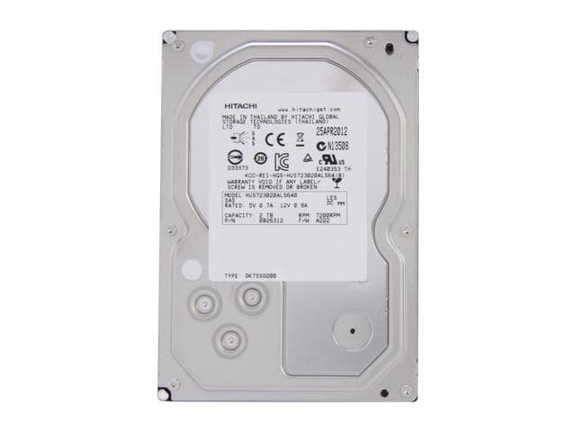 HGST Ultrastar 7K3000 HUS723020ALS640(0B26312) 2TB 7200 RPM 64MB Cache SAS 6Gb/s 3.5″ Enterprisel Hard Drive Bare Drive - ảnh 2