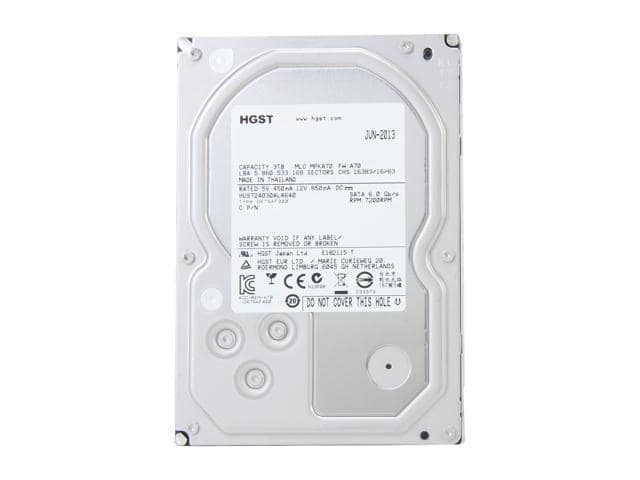 HGST HUS724030ALA640 (0F14689) 3TB 7200 RPM 64MB Cache SATA 6.0Gb/s 3.5″ Enterprisel Hard Drive Bare Drive - ảnh 2