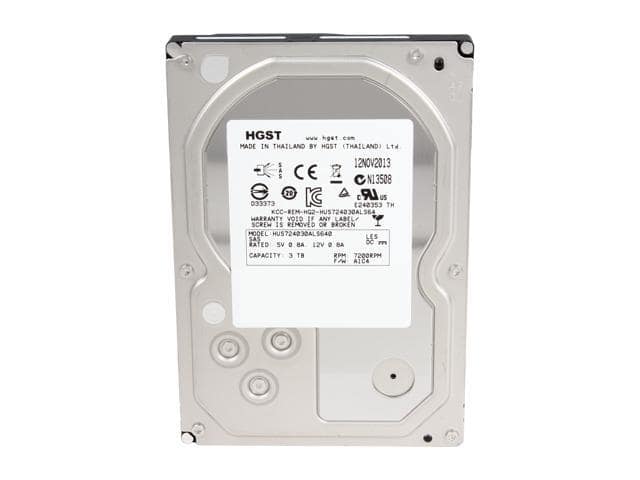 HGST Ultrastar 7K4000 HUS724030ALS640 (0B26886) 3TB 7200 RPM 64MB Cache SAS 6Gb/s 3.5″ Enterprise Hard Drive - ảnh 2