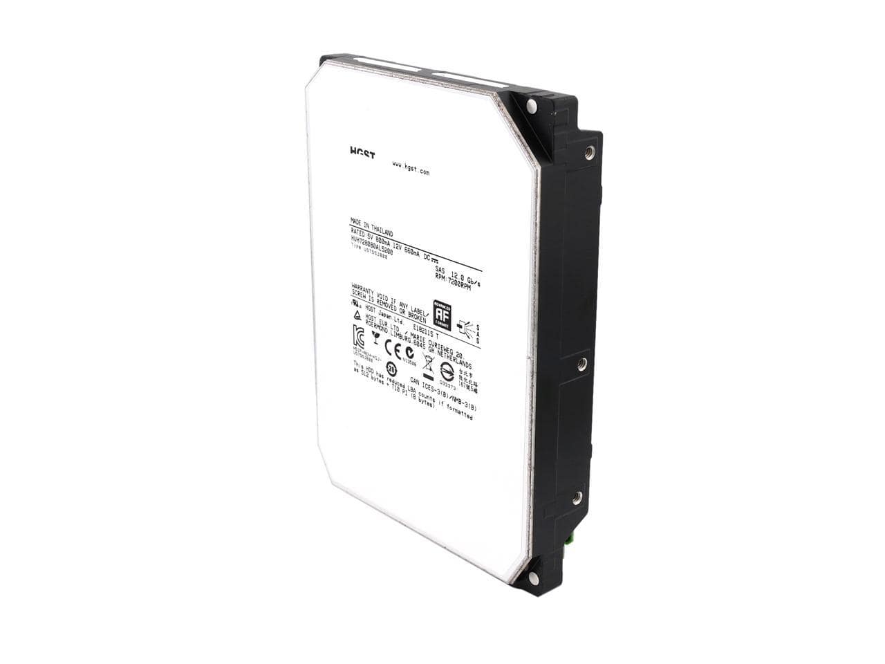 HGST Ultrastar He8 HUH728080AL5200 (0F23268) 8TB 7200 RPM 128MB Cache SAS 12Gb/s 3.5″ Helium Platform Enterprise Hard Drive Bare Drive - ảnh 2