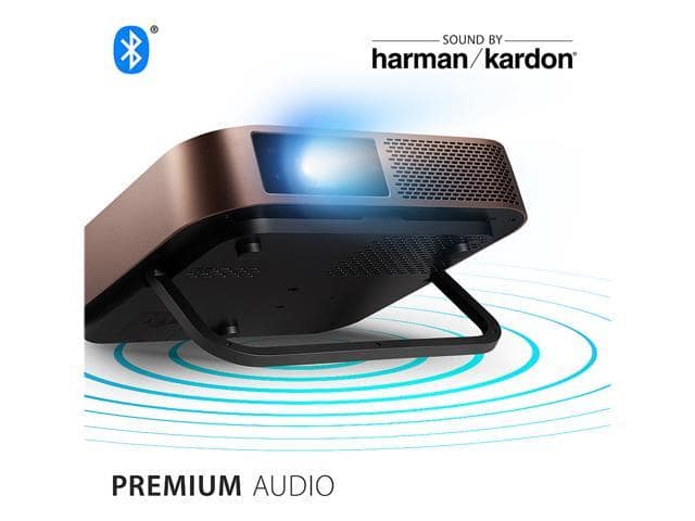 ViewSonic M2 Portable Smart 1080p Mini Projector with Auto Focus Harman Kardon Bluetooth Speakers USB Type C 125% Rec. 709 HDR - ảnh 3