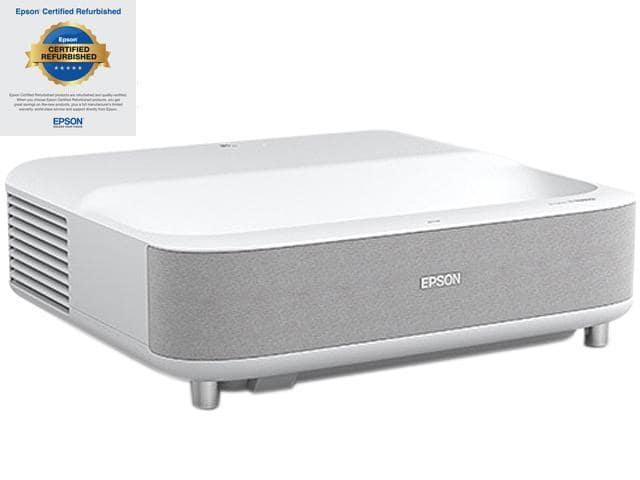 EPSON EpiqVision Ultra LS300 Smart Streaming Laser Projector – White