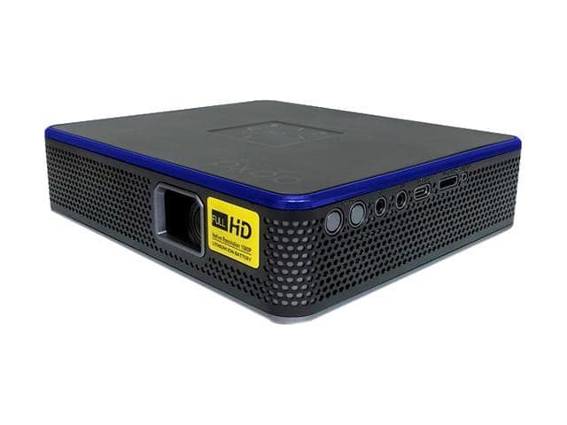 AAXA M7 Business MP-700-01 DLP Projector, Black/Blue - ảnh 2