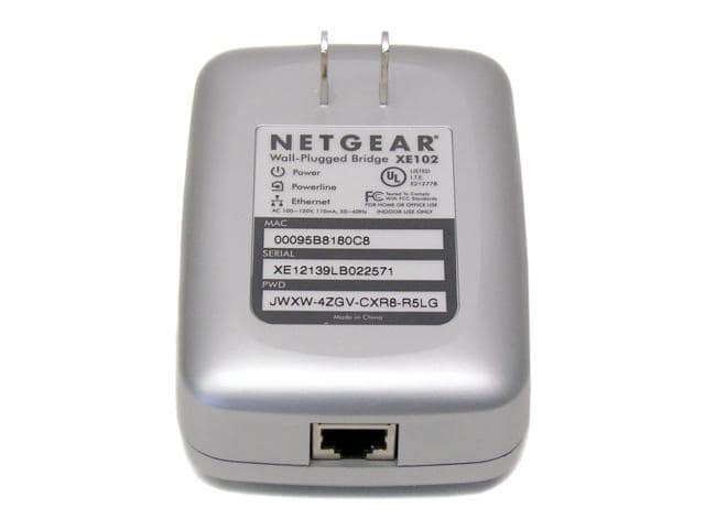 NETGEAR XE102 Wall-Plugged Ethernet Bridge Up to 14Mbps - ảnh 2