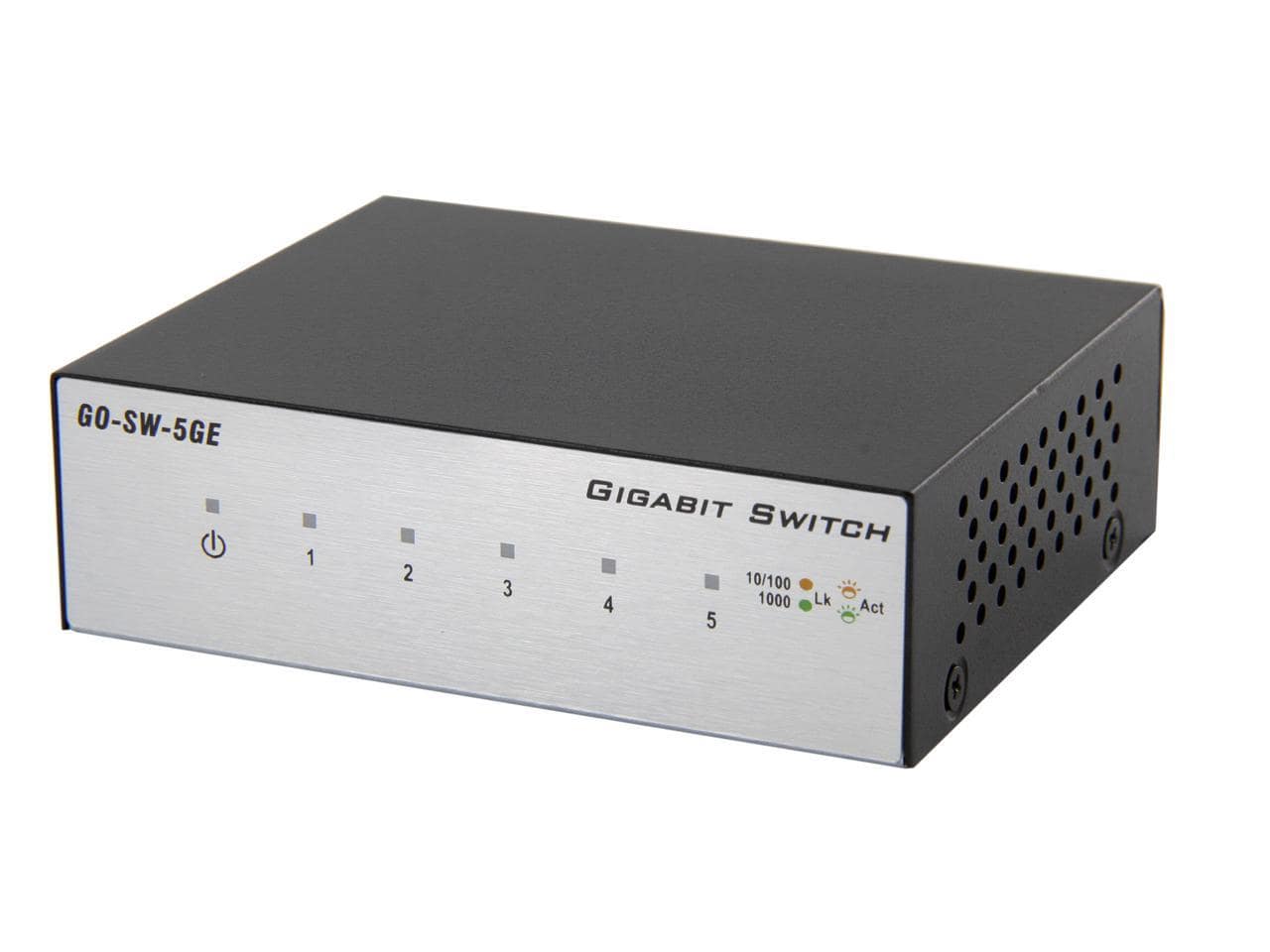 D-Link GO-SW-5GE 5-Port Gigabit Unmanaged Metal Desktop Switch