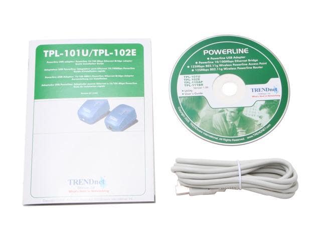TRENDnet TPL-101U Powerline USB Adapter Up to 14Mbps - ảnh 4