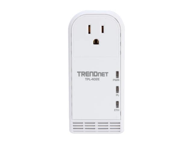 TRENDnet TPL-402E Powerline AV Adapter with Bonus Outlet Up to 500Mbps - ảnh 2