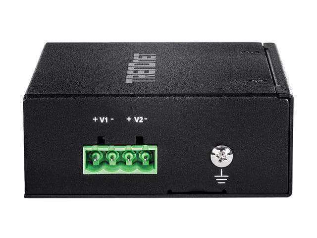 TRENDnet TI-PG50 Unmanaged 5-Port Industrial Gigabit PoE+ DIN-Rail Switch - ảnh 3