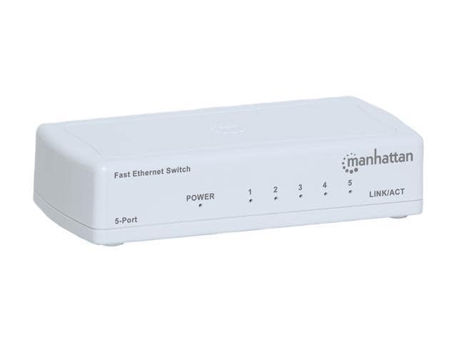 MANHATTAN 560672 Unmanaged 5-Port Fast Ethernet Switch - ảnh 2