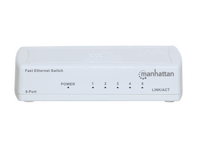 MANHATTAN 560672 Unmanaged 5-Port Fast Ethernet Switch - ảnh 3