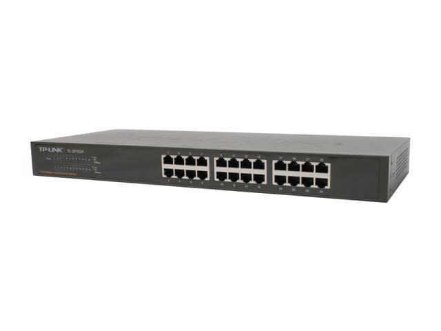 TP-Link TL-SF1024 Unmanaged 24-port Unmanaged 10/100M Rackmount Switch - ảnh 2