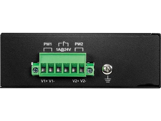 TRENDnet 8-Port Industrial Fast Ethernet PoE+ DIN-Rail Switch - ảnh 4