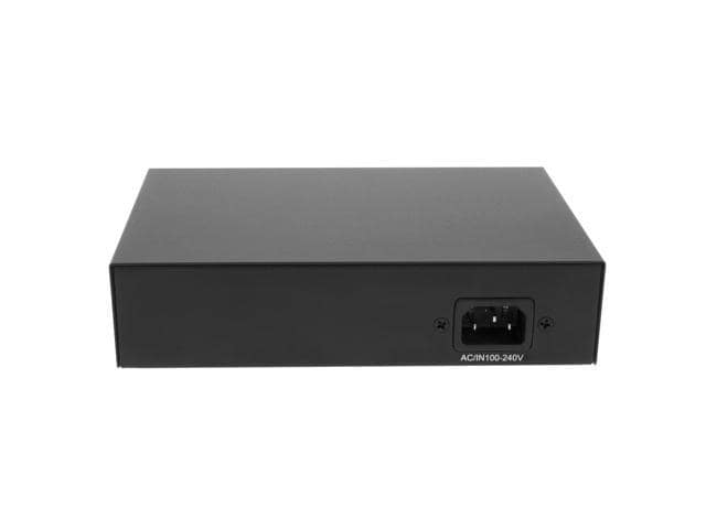 BV Tech POE-SW501 4-Port Full Power PoE Switch, 4 PoE Ports + 1 Uplink Port, 10/100Mbps, IEEE 802.3af Compliant, 65W High Power Budget - ảnh 3