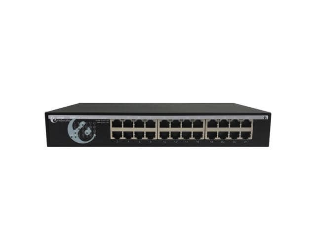 24 Port 10/100/1000Mbps Unamanged Metal Desktop Ethernet Switch | Amer Networks SGRD24 - ảnh 4