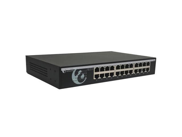 24 Port 10/100/1000Mbps Unamanged Metal Desktop Ethernet Switch | Amer Networks SGRD24 - ảnh 2