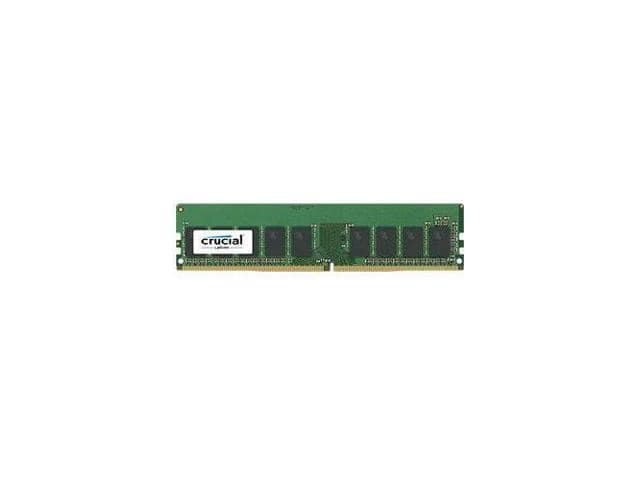 Crucial 8GB DDR4 2400 (PC4 19200) 288-Pin UDIMM 1Rx8 ECC Unbuffered CL17 1.2v Desktop Memory Module – CT8G4WFS824A - ảnh 2