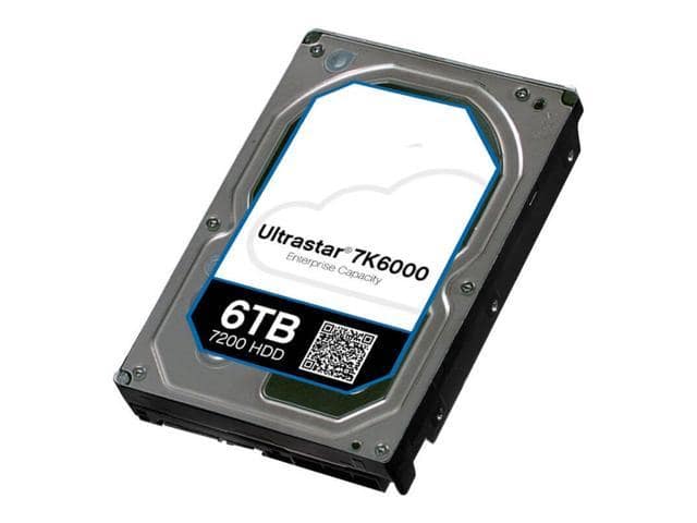 HGST Ultrastar 7K6000 HUS726060ALE610 (0F23001) 6TB 7200 RPM 128MB Cache SATA 6.0Gb/s 3.5″ Enterprise Hard Drive Bare Drive - ảnh 2