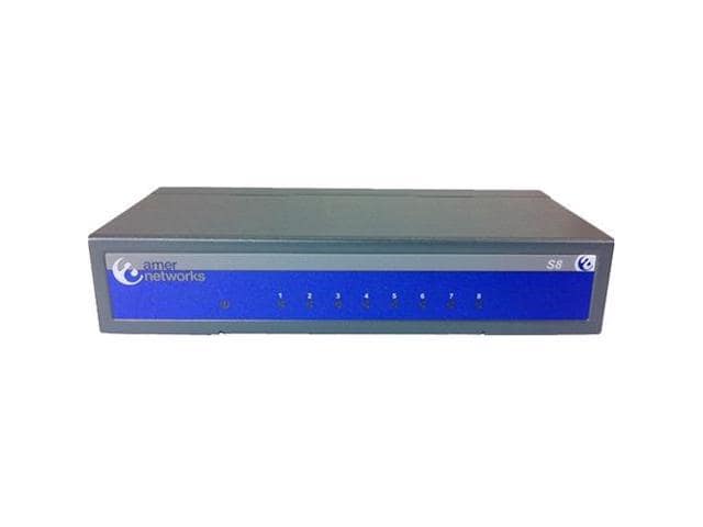 Amer Networks 8 Port 10/100Mbps Unamanged Desktop Ethernet Switch (S8) - ảnh 2