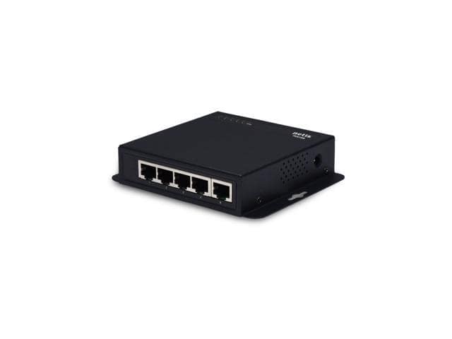 4 Port Fast Ethernet PoE/POE+ With 1 Port Uplink, 802.3af/at Compliant 60W POE Budget, Sturdy Metal Desktop, Traffic Optimization, Fanless, Plug and Play, Designed for AP & IP Camera (PE6105) - ảnh 2