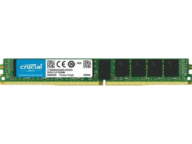 Crucial 16GB 288-Pin DDR4 SDRAM ECC Unbuffered DDR4 2666 (PC4 21300) Server Memory Model CT16G4XFD8266