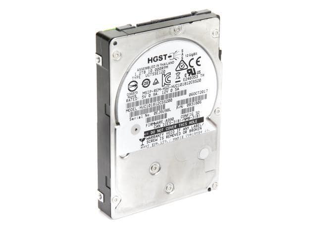 HGST HUC101812CSS200 – HGST 1.2TB 2.5″ SAS 10K 12Gb/s Hard Drive - ảnh 3