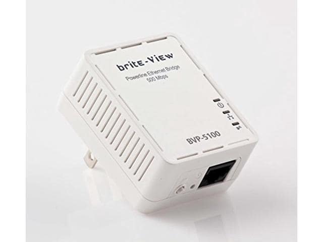 brite-view powerline adapter kits, up to 500 mbps