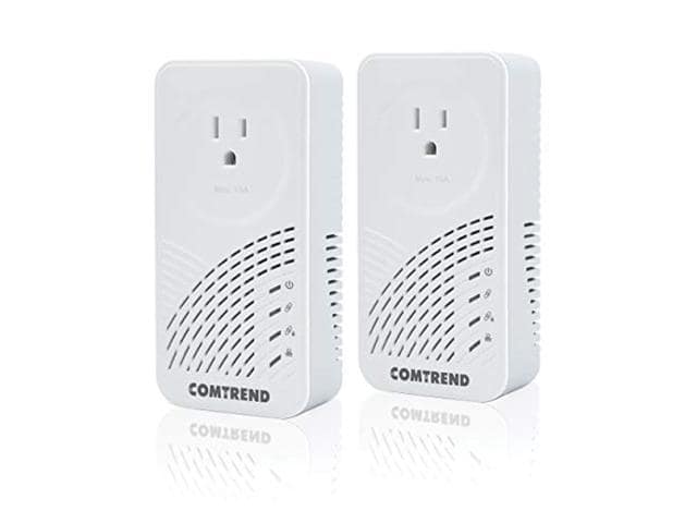 comtrend g.hn powerline adapter with passthrough outlet, 2unit kit, pg9182ptkit - ảnh 2