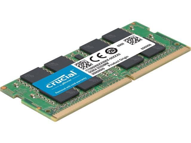 Crucial 16GB DDR4 2666 (PC4-21300) CL19 ECC Unbuffered SODIMM CT16G4TFD8266 - ảnh 4