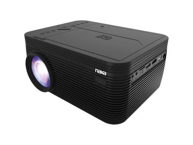 Naxa – NVP-2500 – Naxa NVP-2500 LCD Projector – 16:9 – Black – 1280 x 720 – Front – 1080p – 20000 Hour Normal ModeHD 720