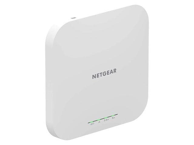 NETGEAR Wireless Access Point (WAX620) – WiFi 6 Dual-Band AX3600 Speed | Up to 256 Client Devices | 1 x 2.5G Ethernet LAN Port | 802.11ax | Insight Remote Management | PoE+ or Optional Power Adapter
