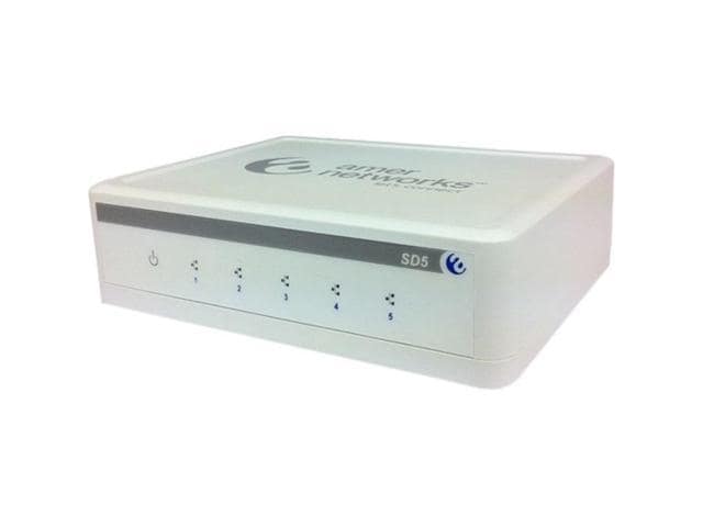 Amer Networks SD5 10/100Mbps 5-Port Unmanaged Desktop Switch - ảnh 4