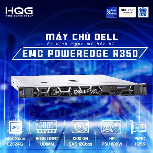 Máy Chủ Dell Server R350 8×2.5 HP/Perc (P/N:42SVRDR350-917) - ảnh 3