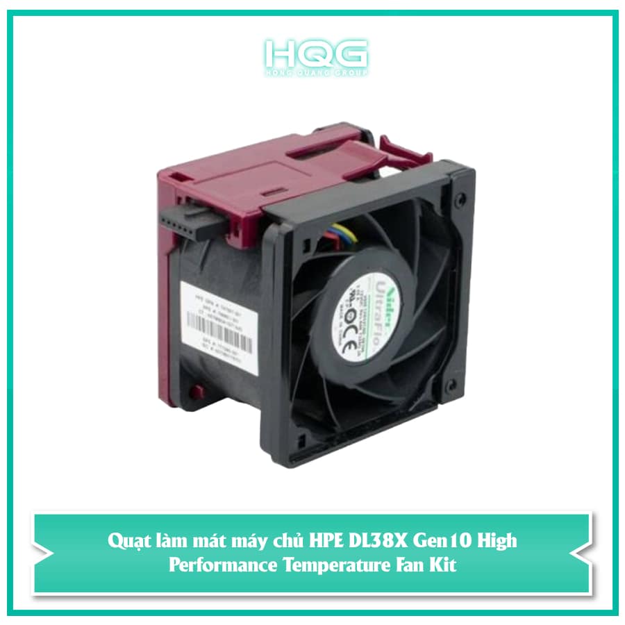 Quạt làm mát máy chủ HPE DL38X Gen10 High Performance Temperature Fan Kit