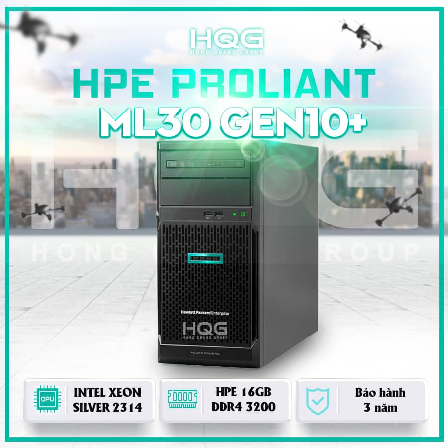Máy chủ HPE ProLiant ML30 Gen10 Plus