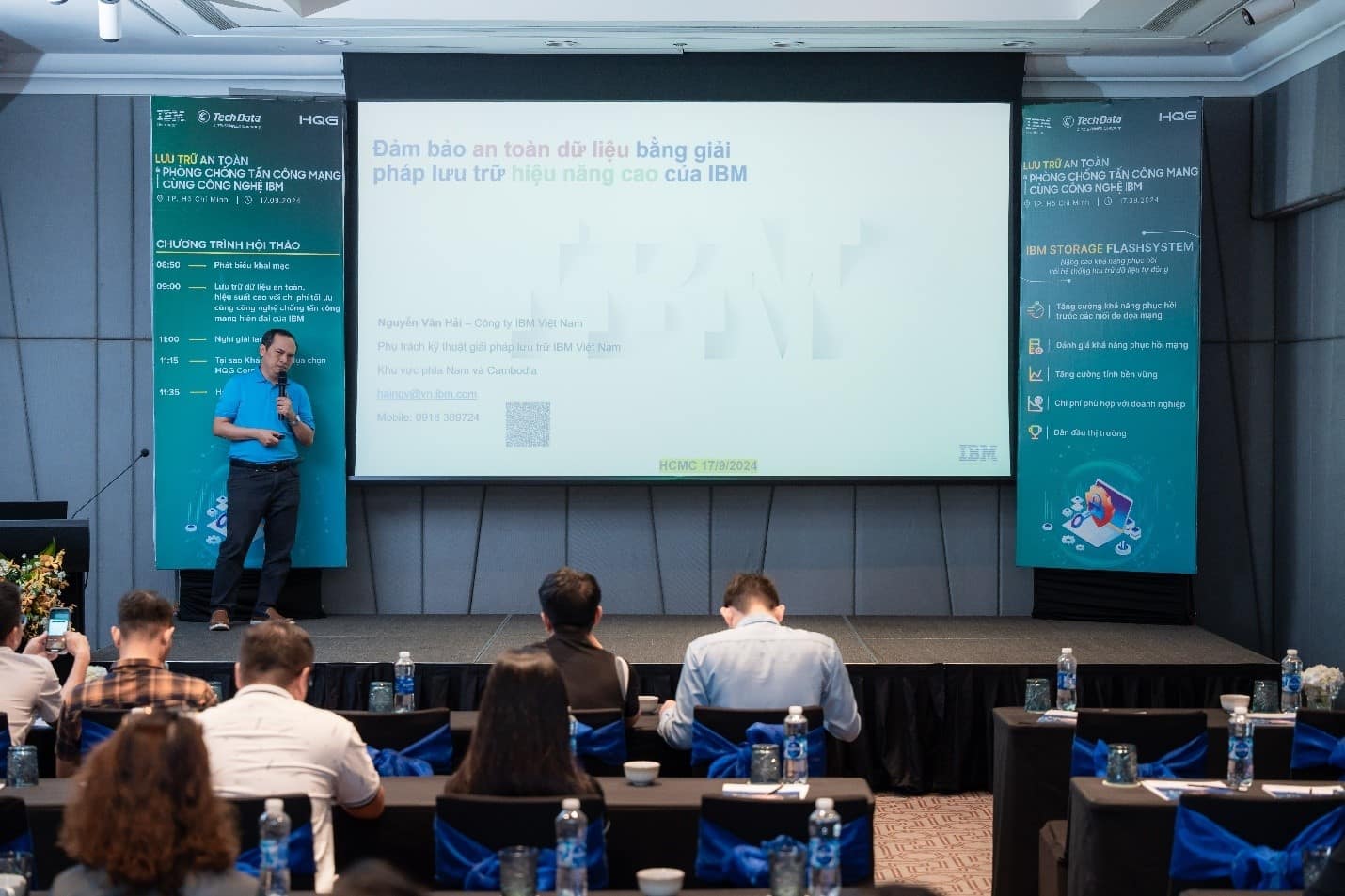 Sự kiện “Lưu trữ an toàn và phòng chống tấn công mạng cùng công nghệ IBM”