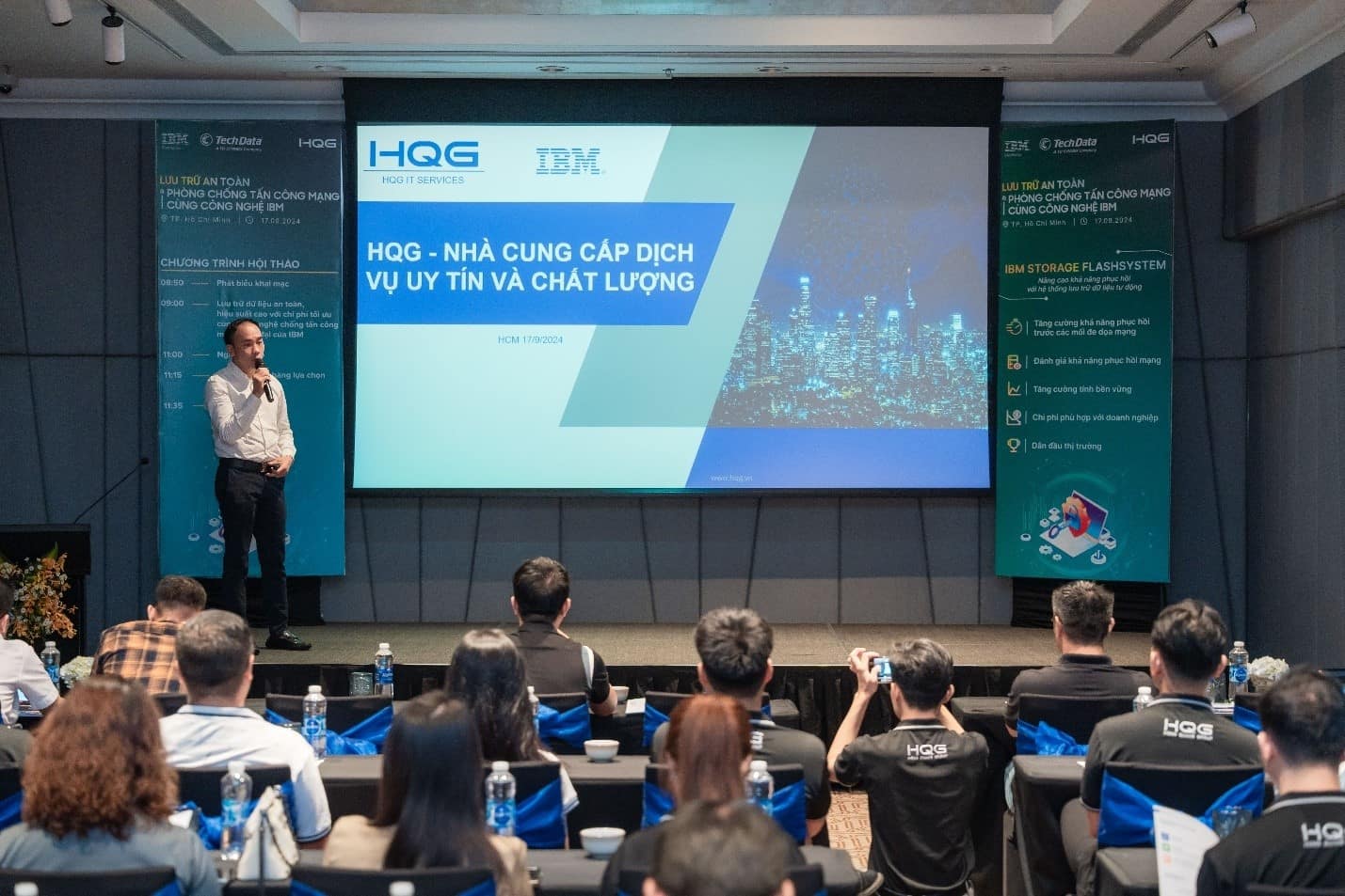 Sự kiện “Lưu trữ an toàn và phòng chống tấn công mạng cùng công nghệ IBM”